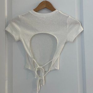 Garage Open Back Tee